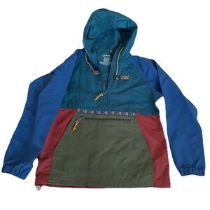 LL Bean Mountain Classic Anorak Women Sz XXS P  Hooded Jacket  Pullovers